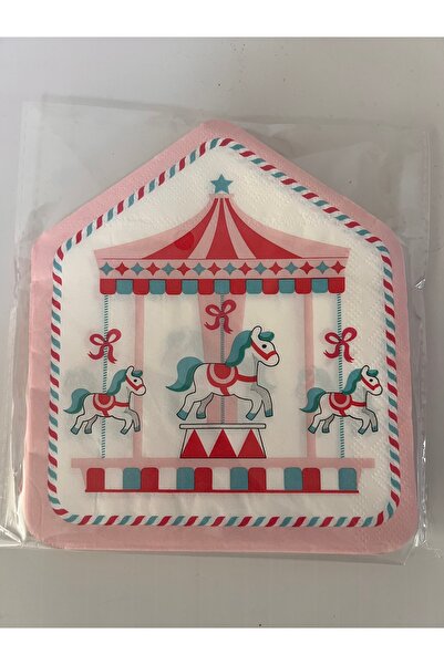 YILBAŞI SÜSÜ Șervețele de Anul Nou cu figuri speciale, pachet de 20 (20 bucăț...