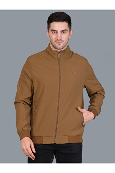 Fort Collins By Styli Men Beige Windbreaker Jacket