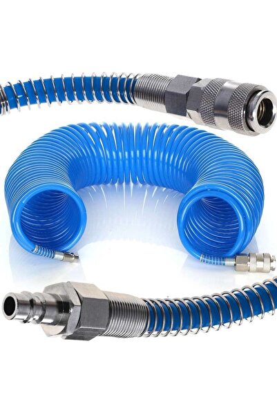 Tagred Professional Furtun pneumatic spiralat, Tagred, TA112, 20m, 5x8mm, 8 bar, compresor de aer