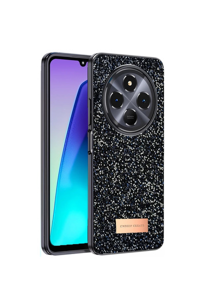 UnDePlus Xiaomi Redmi 14C Case Glitter Shiny Silicone Bright Cover