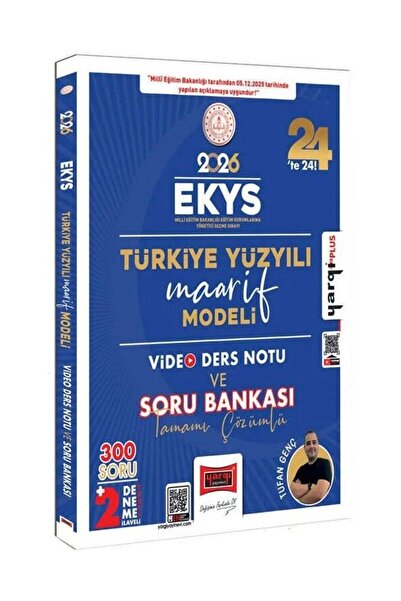 Anla Kazan Yayınları Yargı 2026 MEB EKYS Türkiye Yüzyılı Maarif Modeli Video Ders Notu ve Soru Bankası Çözümlü