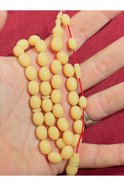 TTS TÜRK TESBİH SANATI مسبحة الصلاة المصنوعة من العنبر الناري الرئيسي