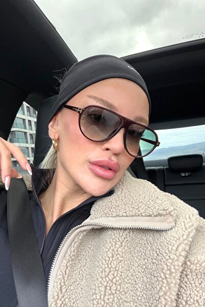 COOLANDBETTER Ren Sepia Air Unisex Brown Pilot Sunglasses |   Uv400 Protection