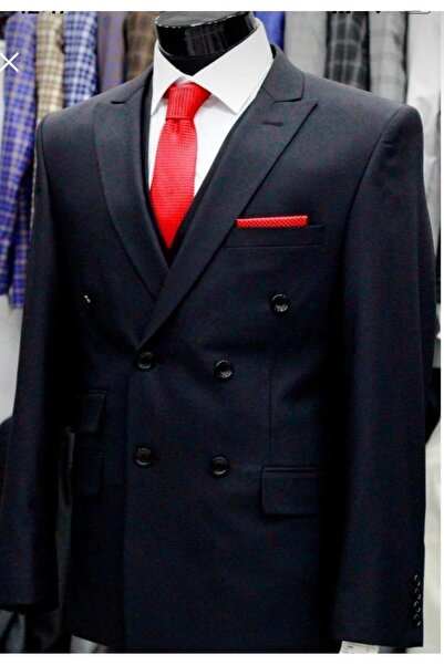 MASSARO Wool Men's Double-Breasted Single Jacket