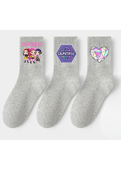 Tubinyoo Huntrix - Kpop Demon Hunters Soket Çorap