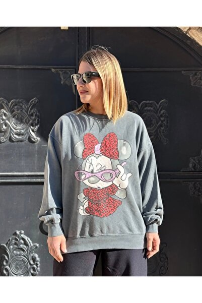 Tuba Desenli Sweatshirt