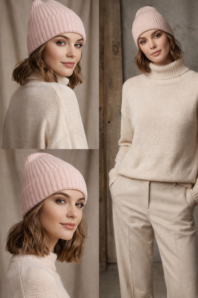 SİSTEM PELUŞ Special Perfume Scented Women's Beret Modern Slim Fit -Patterned...