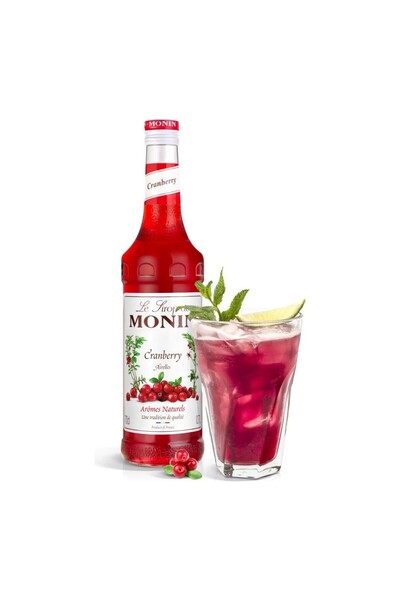Monin Cranberry - Kızılcık Şurubu