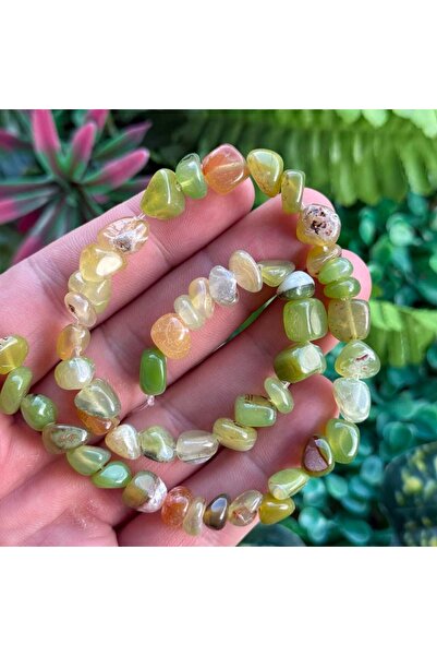 TAŞ UZMANI حجر العقيق الأخضر الخريفي غير المنقوش