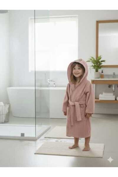 Topomini Cotton Hooded Children's Bathrobe