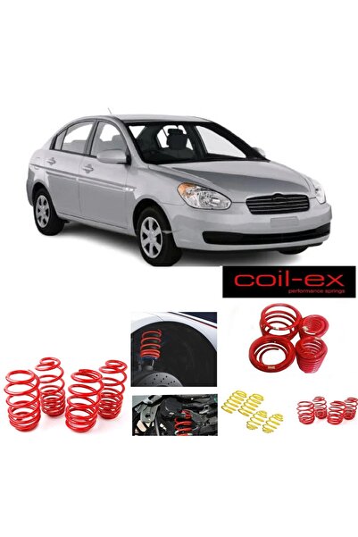 X POWER TUNİNG HYUNDAİ ACCENT ERA 2007-2011 COİL-EX 4.5 CM HELEZON SPOR YAY