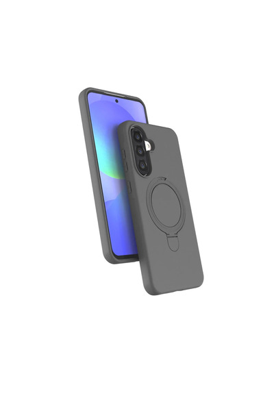 UnDePlus Samsung Galaxy A17 5G Kılıf Slikon M-safe Şarj Uyumlu Silikon Standl...