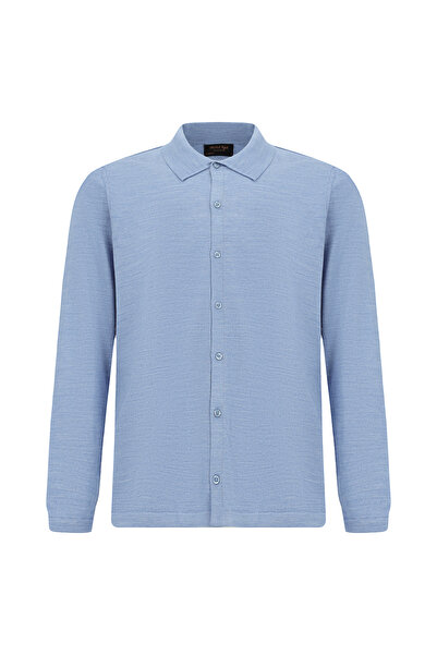 Abdullah Kiğılı A.K Italian Shirt Yk Wool/Akr Knitwear Cardigan - 8683841528913