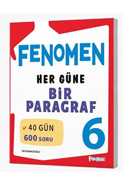 fenomen okul FENOMEN 6 HER GÜNE BİR PARAGRAF