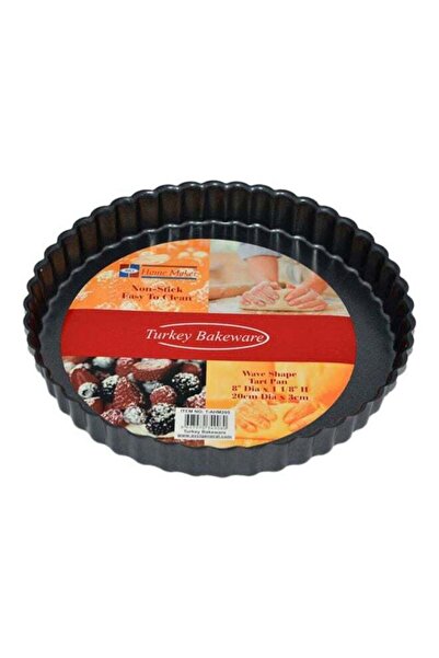 AVCI HOME MAKER قالب فلان منزلي الصنع بقاعدة مسطحة 20 سم رمادي