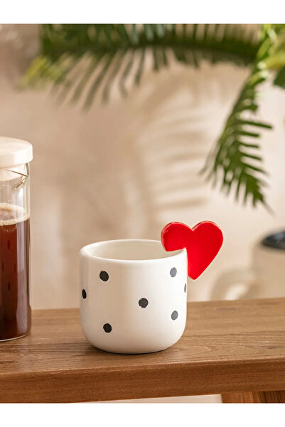 LC Waikiki كوب سيراميك من إل سي دبليو هوم، مطبوع قطع، 295 مل