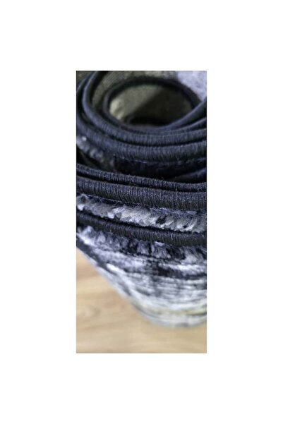 OEM Set de covoare Paradis, 3 piese, negru/gri, 75x150cm și 75x300cm