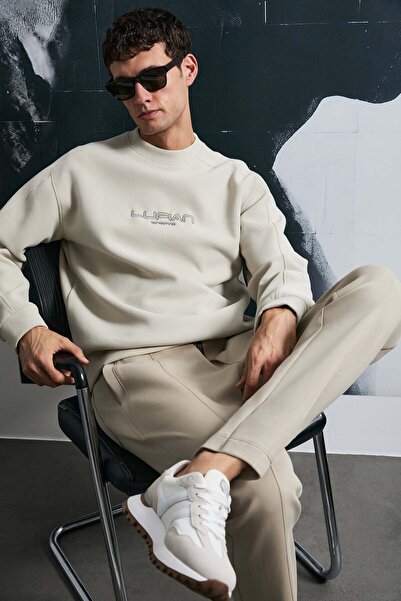 Lufian Swea pentru bărbați Dark Ecru tricou 112030182