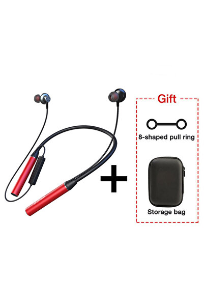 Choice Red Wireless Headphones 180 Hour Endurance Bluetooth Bass Headset with...