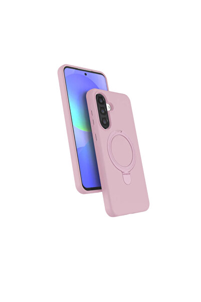 UnDePlus Samsung Galaxy A26 Kılıf Slikon M-safe Şarj Uyumlu Silikon Standlı R...