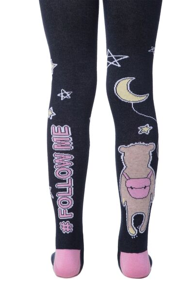 Conte Elegant Șosete pentru copii din bumbac cu model nocturn, Tip-Top 488 - Marino, 128-134 (20)