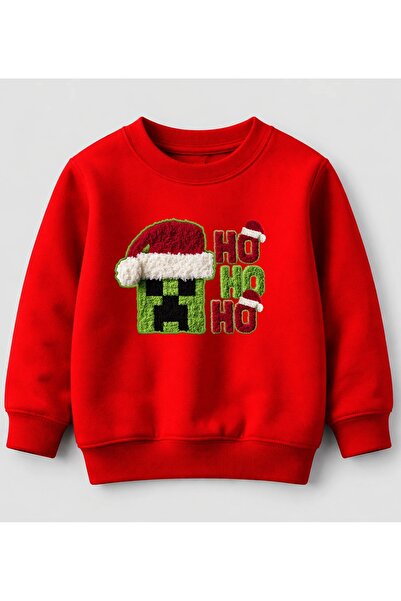Efendioğlu Design sweatshirt the creeper kafası ho ho ho yeni yıl yılbaşı pam...
