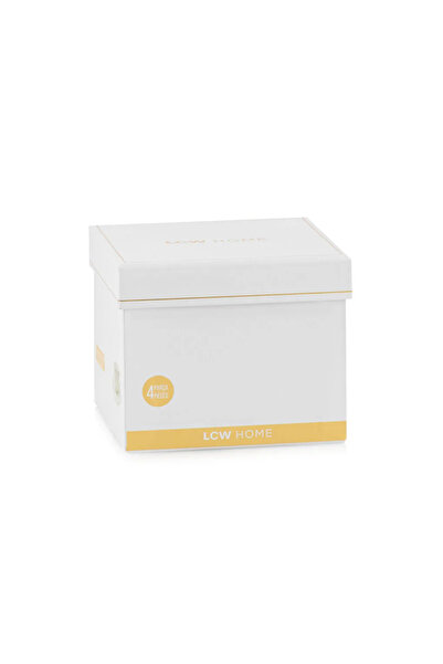 LC Waikiki LCW HOME Beyaz 2 Kişilik Porselen Kahve Fincan Takımı 115 Ml z