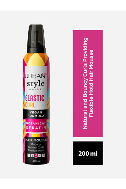 Urban Care Style Guide Elastic Curl Hair Mousse 200ml