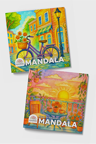 Art Terapi Mandala Yayınları YETİŞKİNLER İÇİN MANDALA BOYAMA KİTABI CEP BOY 2...