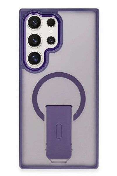 NewFace غطاء حماية SPTRNS لهاتف سامسونج جالاكسي S23 ألترا مع حامل ماجسيف - (1...