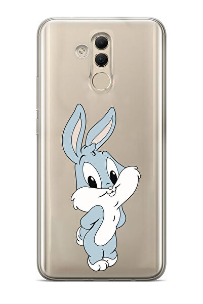 Manitoba Huawei Mate 20 Lite Uyumlu Baskılı Yumuşak Silikon Şeffaf Telefon Kı...