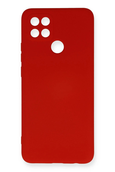 NewFace 1615045747 A15 حافظة نانو من السيليكون المخملي (194550) - أحمر