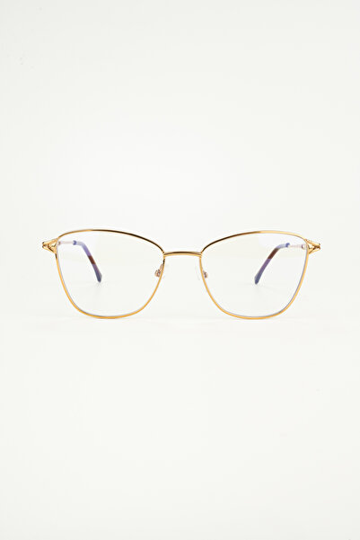 TARSS Sahra Gold Metal Cat Eye Mavi Işık Filtreli Ekran Gözlüğü | Retro Vintage