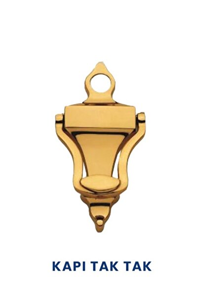 Selim Yapı Sarı Arma Model Çelik Kapı Taktak - Kapı Tokmağı Gold