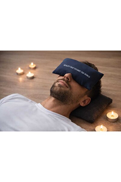 MPY GLOBAL Pernă pentru ochi pentru meditație cu lavandă pentru yoga