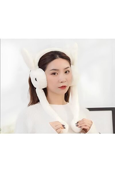 Muraty سماعات أذن متحركة على شكل أرنب، سماعات أذن ملونة للأطفال والكبار