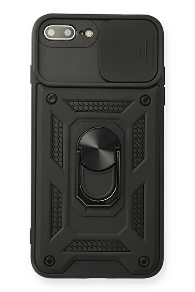 NewFace حافظة OZLSTOR لهاتف iPhone 7 Plus من السيليكون مع حلقة عدسة (222455) ...