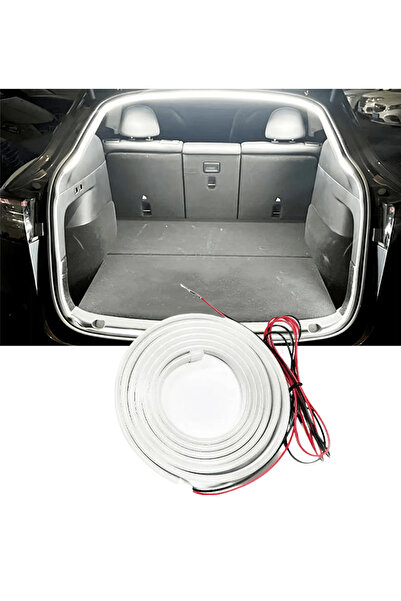 MeyZone Oto Araba Bagaj İçi Kayan Led Aydınlatma 4 Metre Beyaz 12V