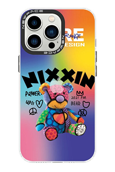 NewFace غطاء حماية لهاتف آيفون 14 برو ماكس من أوزلستور بنمط إستوريل - إستوريل...