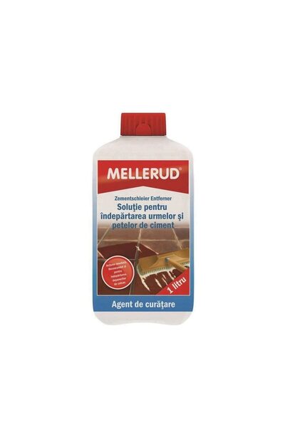 MELLERUD Solutie pentru indepartarea urmelor si petelor de ciment, 1 L, 760040 / 0004