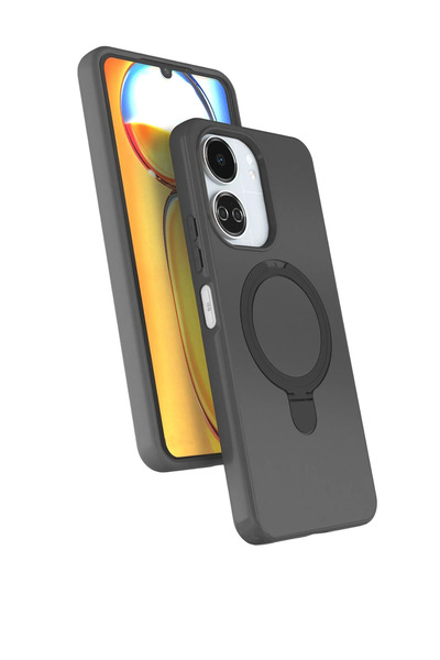 NewFace 1614551747 غطاء Xiaomi Redmi 13C Regal مع حامل Magsafe - (115145) رما...