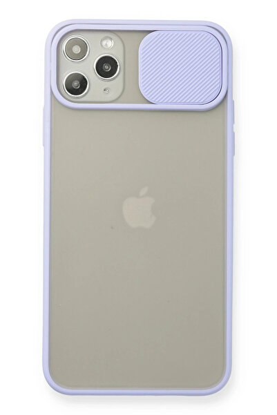 NewFace 1610658747 حافظة آيفون 11 برو ماكس من السيليكون المنزلق لكاميرا الهات...