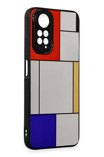 NewFace غطاء حماية لهاتف شاومي ريدمي نوت 11 من أوزلستور بنمط مرآة - مرآة (234...