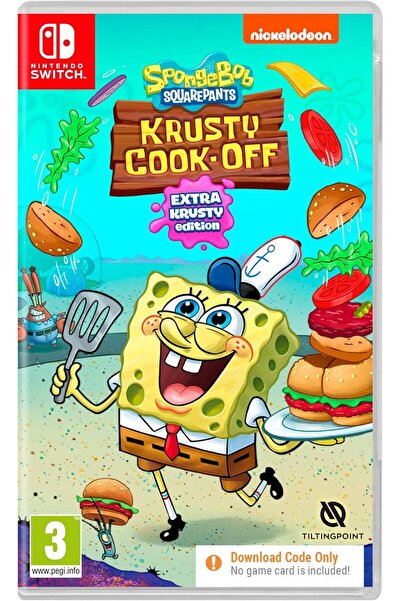 Nighthawk Interactive سبونج بوب سكوير بانتس: مسابقة طبخ كرستي - إصدار كرستي الإضافي (رمز التنزيل موجود في العلبة) - سويتش