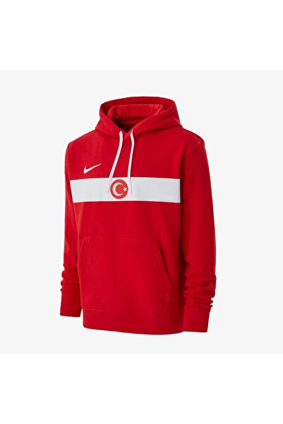 Nike TÜRKİYE MİLLİ TAKIMI KIRMIZI HOODİE