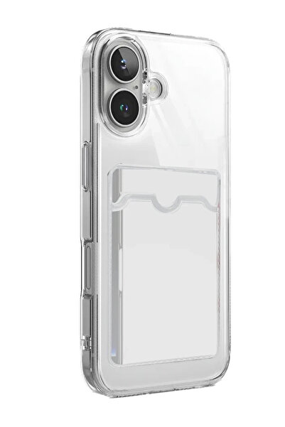 NewFace 1612003747 آبل آيفون 17 كارت سيليكون شفاف (140320) - شفاف