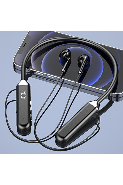 Zen Store سماعات أذن لاسلكية بتقنية بلوتوث 5.0، سماعات رأس رياضية مقاومة للما...