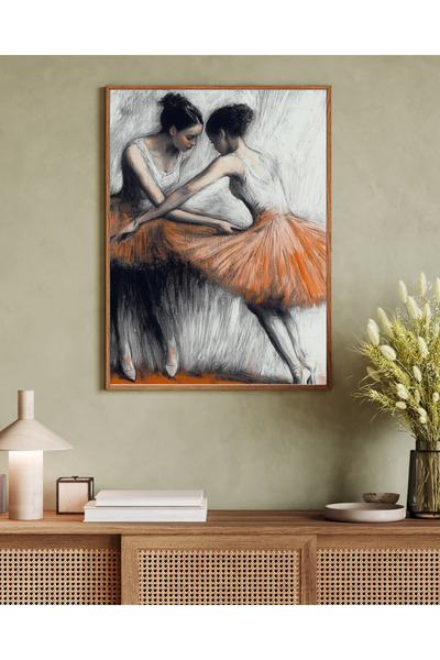 woodhomeworks Tablou decorativ pentru birou, într-o singură bucată, artă în sine