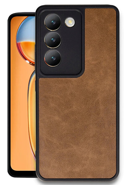 NewFace 1614450747 غطاء جلدي لهاتف Vivo V30 Lite 4G Aras (185044) - أسمر