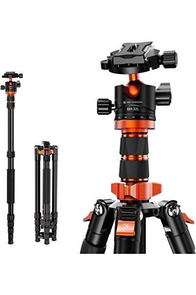 K&F CONCEPT 78 inch/198cm Camera Tripod